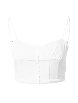 Топ GLAMOROUS, белый