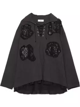 Топ Glare Muller Of Yoshiokubo, черный