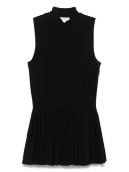 Топ Godet Alaa, черный