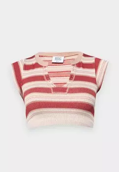 Топ GOING FOR GOLD STRIPE BDG Urban Outfitters, красный
