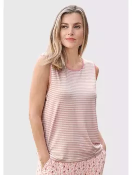 Топ GOLDNER (Doppelpack), цвет lachsrosa/perlwei