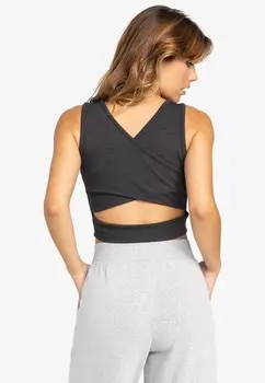 Топ GOOD KEEPSAKE, KURZES ERJKT04189 Roxy, пестрый серый