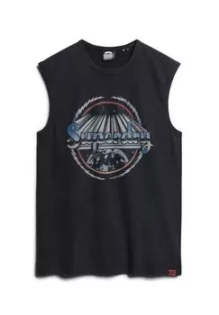 Топ Graphic Superdry, черный