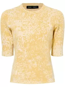 Топ Greta с жаккардовым узором Proenza Schouler, желтый
