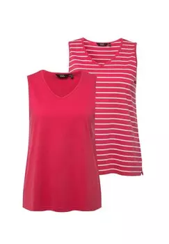 Топ GROSSE GRSSEN 2 PACK Ulla Popken, светло-розовый