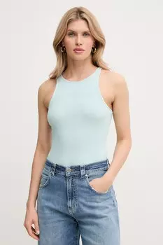 Топ GUENDALINA Guess, бирюзовый