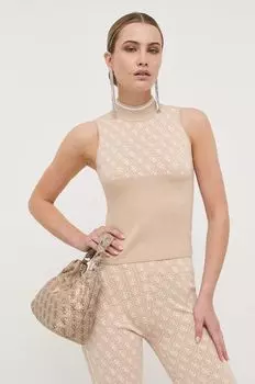 Топ Guess, бежевый