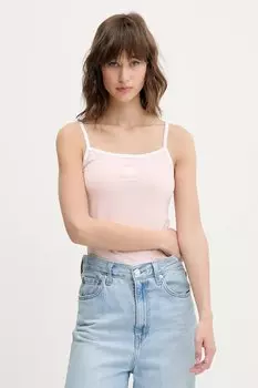 Топ Guess Jeans, розовый