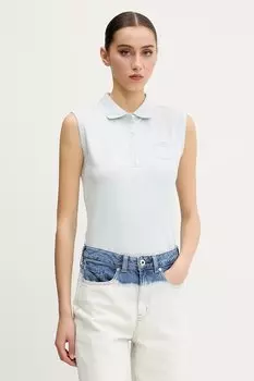 Топ Guess Jeans, синий