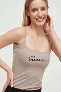 Топ Guess, коричневый