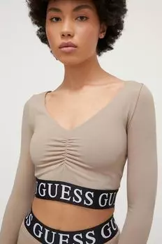 Топ Guess, коричневый