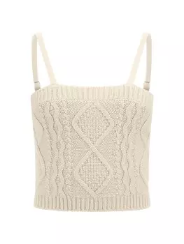 Топ Guess, кремовый