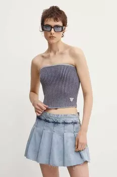 Топ Guess Originals, темно-синий