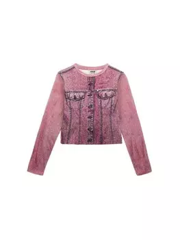 Топ Guess, темно-розовый