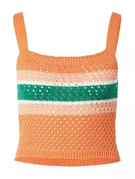 Топ Guido Maria Kretschmer Women Knitted Top Viola, оранжевый
