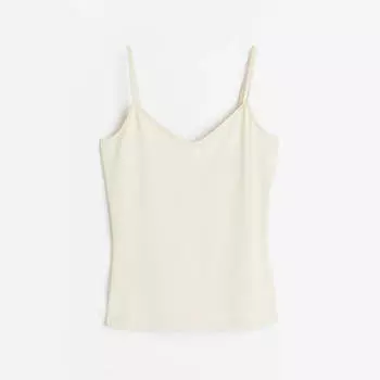 Топ H&amp;M Tank, кремовый