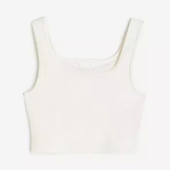 Топ H&M Short, белый