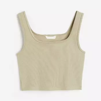 Топ H&M Short, хаки