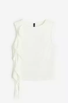 Топ H&M Tank with Strap Detail, белый