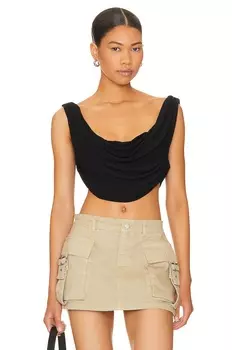 Топ h:ours Gianna, черный