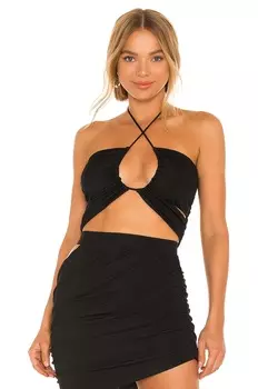 Топ h:ours Maya, черный