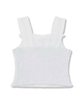 Топ Habitual Fringe, белый