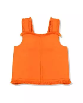 Топ Habitual Fringe, оранжевый