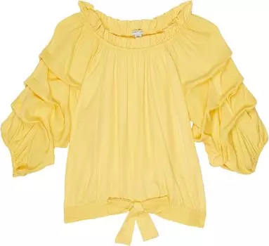 Топ HABITUAL girl Joyce Top, желтый