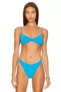 Топ HAIGHT. X Tina Tunakey Monica, цвет Rio Blue