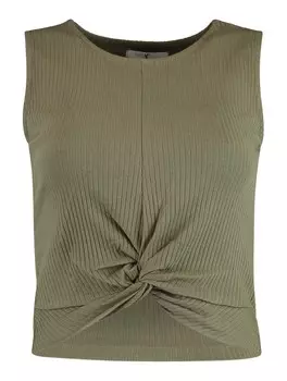 Топ Hailys Shari, оливковый
