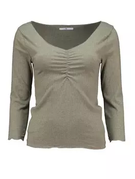 Топ Hailys Shirt In44es, хаки