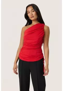 Топ HANADI ONE SHOULDER Soaked in Luxury, красный