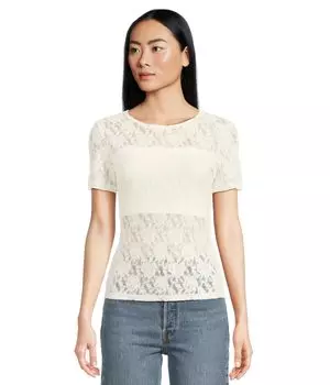 Топ Hanky Panky Signature Lace Short, цвет Marshmallow