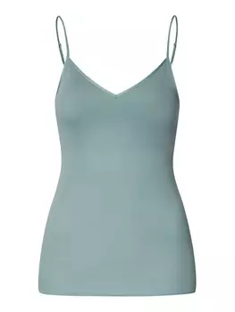 Топ Hanro Cotton Seamless, светло-синий