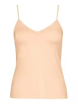Топ Hanro Satin Deluxe, бежевый/телесный