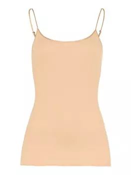 Топ Hanro Top Cotton Seamless, бежевый/телесный
