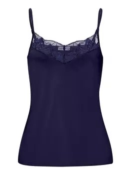 Топ Hanro Top Eva, темно-синий