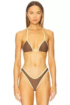 Топ Harriet Lovers And Friends, brown & yellow