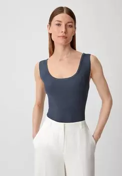 Топ HAUT MLANGE comma, цвет tiefblau