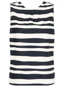 Топ Haway в полоску 'S Max Mara, синий