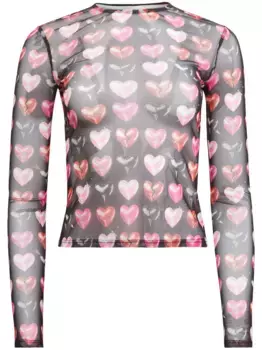 Топ Heartbreaker Fleur Du Mal, черный