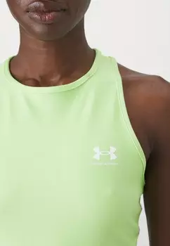 Топ HEATGEAR TANK Under Armour, светло-зеленый