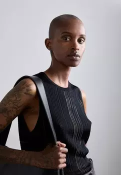 Топ Helmut Lang, черный