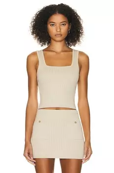 Топ Helsa Halden Square Neck, цвет Oyster