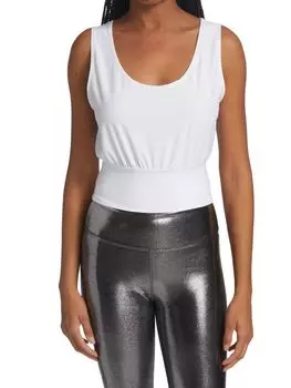 Топ Heroine Sport без рукавов, белый