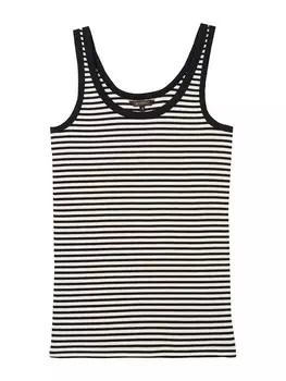 Топ Herrlicher, черный/белый