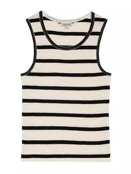 Топ Herrlicher, цвет creme/schwarz