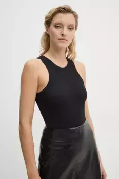Топ HERVE Nanushka, черный