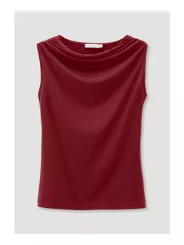 Топ Hessnatur Slim aus TENCEL Lyocell, цвет dunkelrot