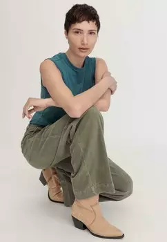 Топ hessnatur, зеленый